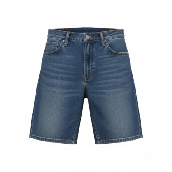 George Men's 5-Pocket RELAXED ABOUT THE KNEE SIZE 34 X 10 - Picture 3 of 5